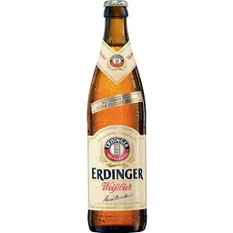 Пиво Erdinger Weissbier Пшеничне світле, 5,3%, 0,5 л (702570)