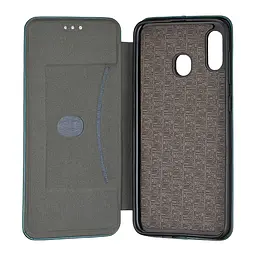 Чохол-книжка Standart Samsung A20/A30/M10s (A205/A305/M107) Dark Green - мініатюра 2