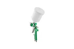 Пневматичний фарбопульт HVLP Intertool PT-0117 600 мл x 1.3 мм верхній бак - мініатюра 4
