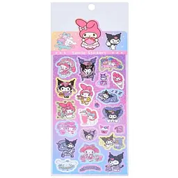 Декоративні наклейки "Sanrio Stickers" Bambi SZ240906-10 з блискітками