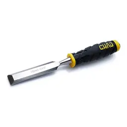 Стамеска ударна Premium Pro CrV 18 мм обгумована рукоятка 30412