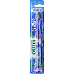 Зубна щітка GUM Junior Monster Light-Up м'яка - мініатюра 5