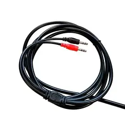 Дротові, ігрові, накладні навушники Jedel JD-868, Jack 3.5, 1.5m, black red - мініатюра 4
