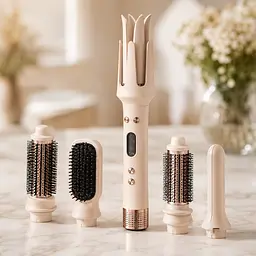 Багатофункціональний стайлер Hair Curlinglron 4-в-1 / Стайлейлер для локонів та укладання волосся