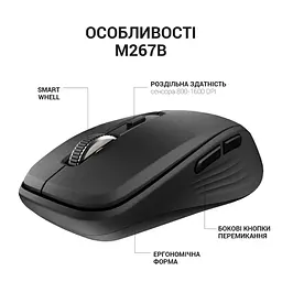 Миша бездротова OfficePro M267B Чорний - мініатюра 10
