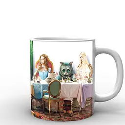 Кухоль GeekLand Аліса в країні чудес Alice in Wonderland чаювання AW.02.007 330 мл білий - мініатюра 3