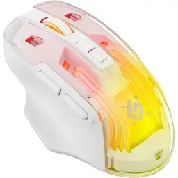 Мишка Defender Astro Elite GM-056 LED Wireless White (52056) - мініатюра 3