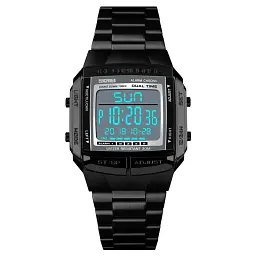 Наручний годинник Skmei 1381 Black, 1381BK (15946) - мініатюра 2