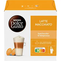 Уцінка. Кава в капсулах NESCAFE Dolce Gusto Latte Macchiato 16 шт. 183.2 г - мініатюра 5