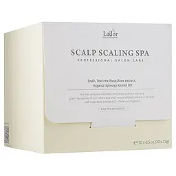Сироватка-пілінг для шкіри голови La'dor Scalp Scaling Spa, 300 мл (20 шт. по 15 мл) - мініатюра 2