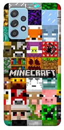 Чохол Demsky Minecraft collage для Samsung Galaxy A52 4G / A52 5G