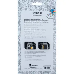 Набір бейдж на липучці та брелок-підвіска Kite tokidoki TK24-3010-1 - мініатюра 9