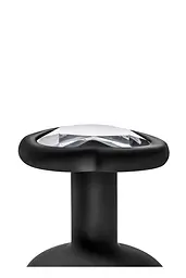 Анальна пробка з каменем BlushTEMPTASIA Bling Plug Medium Black - мініатюра 5