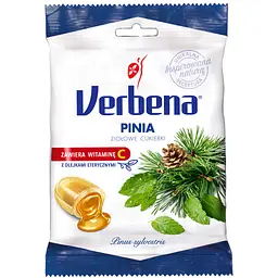 Льодяники Verbena з сосновою начинкою та вітаміном С 60 г