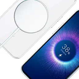Чохол Clear Case with MagSafe для Apple iPhone 17e/ 16e Transparent AAA [138722] - мініатюра 6