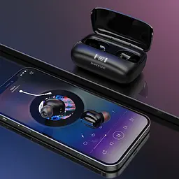 Бездротові навушники Bluetooth Borofone BE55 (Чорний) - мініатюра 7