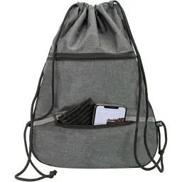Сумка для обуви Cool For School с 2 молниями с расширением унисекс черная (CF85759-01) - миниатюра 2