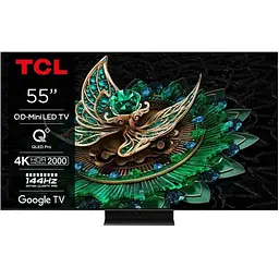 Телевізор TCL C765 55" QLED 4K Ultra HD [55C765] [132564]