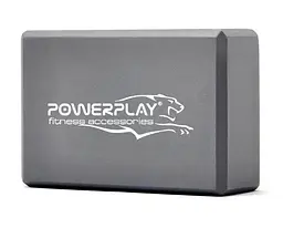 Блоки для йоги PowerPlay 4006 Yoga Brick EVA 2 шт Сірі (PP_4006_Grey_2in) - мініатюра 3