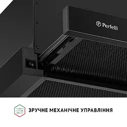 Витяжка телескопічна PERFELLI TL 6212 Full BL 700 LED - мініатюра 5