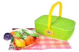 Набір "Пікнік" 17 ялин. в кошику CK117 р.28,1 x 18,5 x 26,9см - мініатюра 2