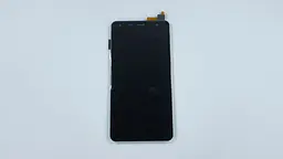 Дисплей для смартфона Fly FS517 Cirrus 11 2017, black у зборі з тачскріном без рамки