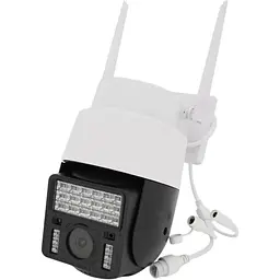 Відеокамера вулична Yoso YO-IPC43D5MP50 з сиреною та SD/картою PTZ 2.8mm V380 5Мп Wi-Fi