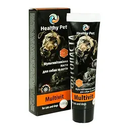 Паста для котів та собак Healthy Pet Multivit мультивітамінна 100 мл