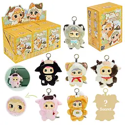 Колекційна м'яка іграшка-брелок Meow-Mu Explorers у форматі blind box (MLT-S1) в асортименті