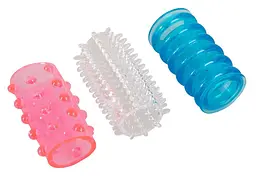 Набір насадок на пеніс You2Toys OrionTokio Sleeves 3 шт. мульти - мініатюра 2