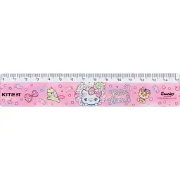Лінійка пласт. 15см "Kite" №HK24-090-2 Hello Kitty