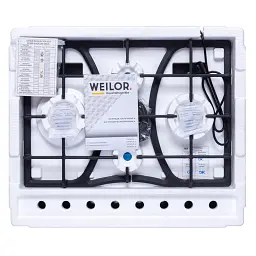 Поверхня газова на металі Weilor GM W 614 BL - мініатюра 11