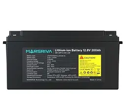 Акумуляторна батарея для ДБЖ Marsriva LiFePO4 12.8 V / 200 А*ч (MR-LBP12-200-LAR) - мініатюра 3