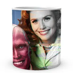 Кухоль GeekLand Ванда Віжен Wanda Vision couple VS 02.04 330 мл білий - мініатюра 3