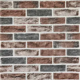 Самоклеюча 3D панель Sticker Wall під цеглу клінкер помаранчевий 700x700x4мм 414 SW-00000769