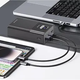 Зовнішній акумулятор Proove Giant Lite 40000mAh 22.5W Dark Gray (PBGI20312201) [117505] - мініатюра 4