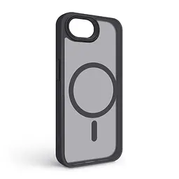 Чехол для Apple iPhone 16e/17e, Uniq MagCase, черный, противоударный, панель-накладка с MagSafe, ударопрочный TPU+PC, с магнитом MagSafe, поддержка полноценной беспроводной зарядки, ArmorStandart (ARM83870) - мініатюра 2