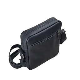 Сумка чоловіча через плече GS 22*20*5 cм шкіряна чорная флотар (Б2К 001 черн Ф) 200 - мініатюра 6