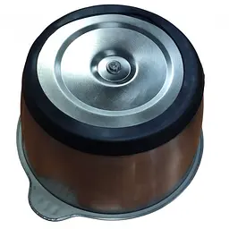 Електричний блендер-подрібнювач 2 літри металевий 1200 W Food Processor P-204 - мініатюра 4