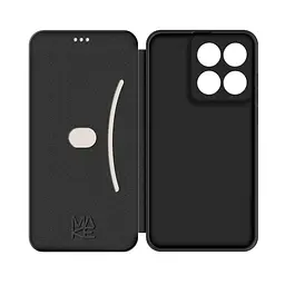 Чохол-книжка MAKE Motorola Edge 60 Fusion Flip Black - мініатюра 1