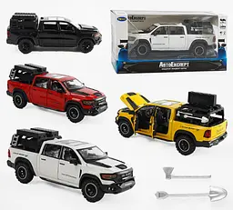 Машинка Автопром Dodge RAM 1000 TRX MTK-13047 Авто Експерт масштаб 1:32, світло, звук, інерція, відчиняються двері