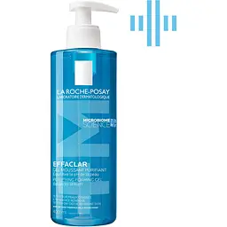 Очищающий гель-мусс La Roche-Posay Effaclar, для жирной и проблемной кожи, 400 мл