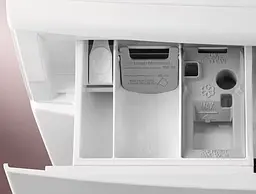 Пральна машина Electrolux фронтальна, 8кг, 1200, A+++, 58см, дисплей, інвертор, білий (EW6FN528WU) - мініатюра 2