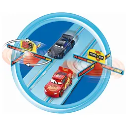 Автотрек Carrera First Disney Pixar Cars Потужна дуель траса 2.4 м (CR-20063038) - мініатюра 5