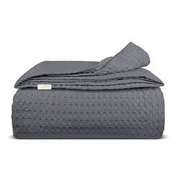 Плед-покривало Cosas Waffle Weave Stormy 160х230 см (Blanket_64Stormy_WaffleWeave_160x230)