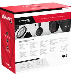Навушники HyperX Cloud Stinger 2 Core Wired Black (683L9AA) - мініатюра 10