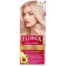 Крем-фарба Florex для волосся КЕРАТИН 9.2 Перлина