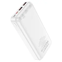 Універсальна мобільна батарея 20000 mAh, J101A "Astute", White, 22.5 Вт Hoco teh0027621 - мініатюра 3
