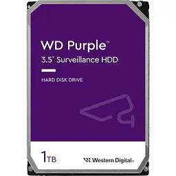 Жорсткий диск 3.5` WD Purple 1TB SATA 64MB (WD10PURZ) [141161]