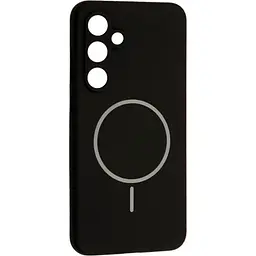 Чохол DK Luxury Silicone Case with MagSafe для Samsung Galaxy S24 FE Black [132248]